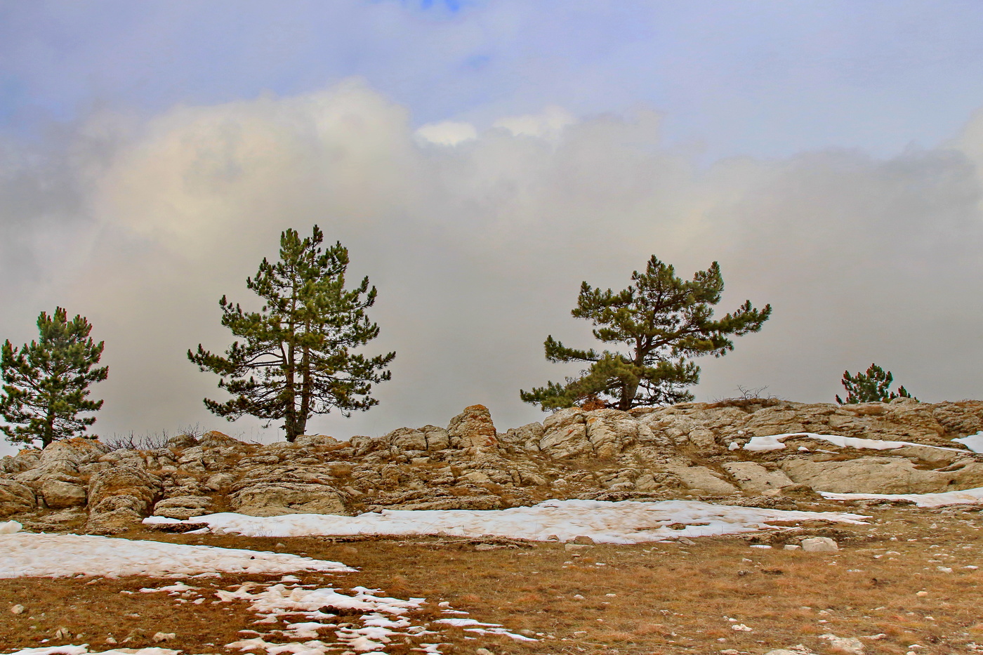 Zwei auf der Ai-Petri