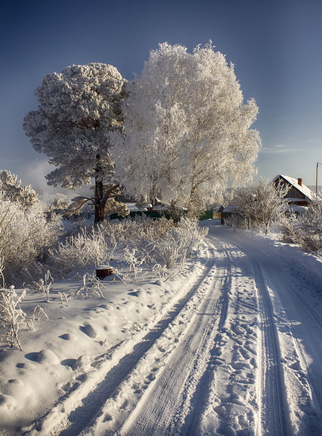 Auf den Straßen der Winter