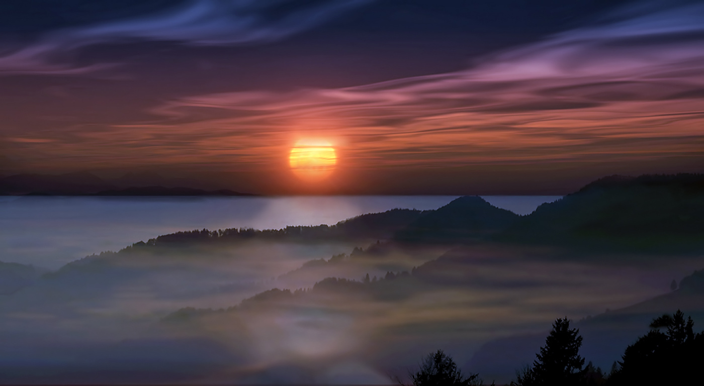 Wo - in den Bergen ...