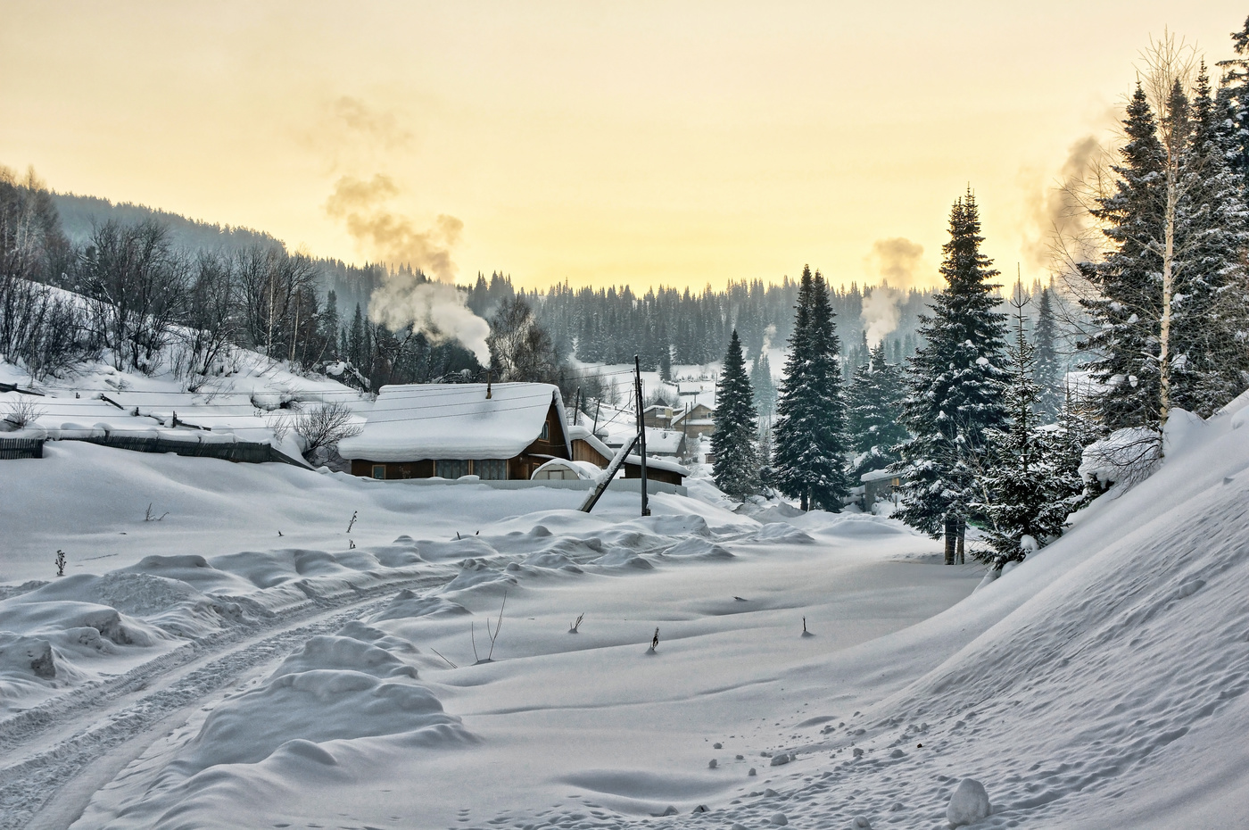 Ein frostiger Morgen