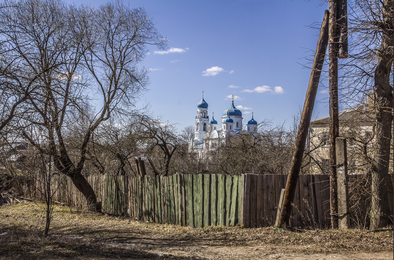 Blick auf den Tempel.