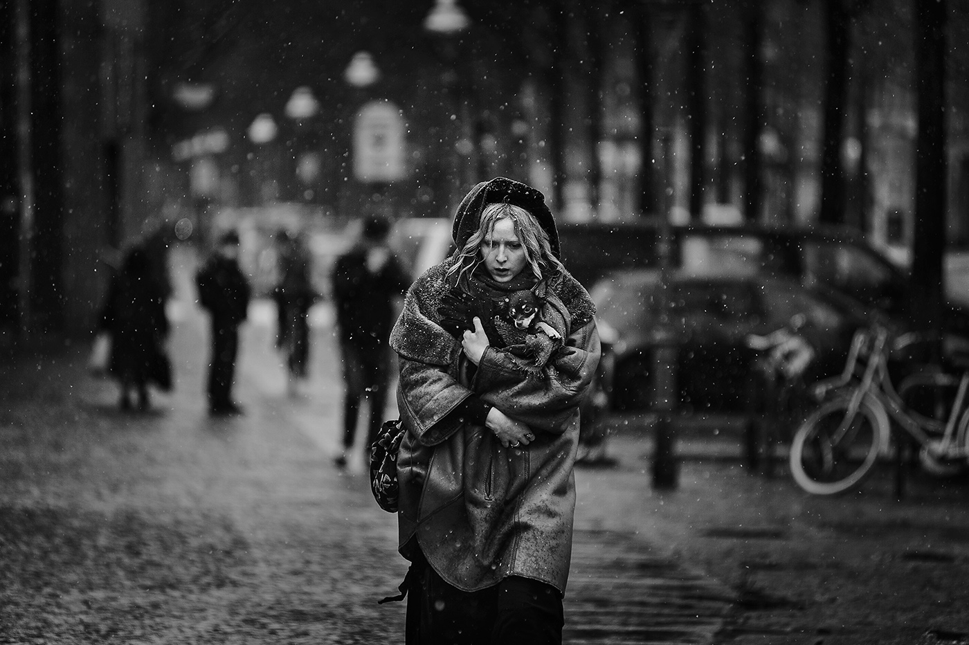 Dame mit dem Hündchen