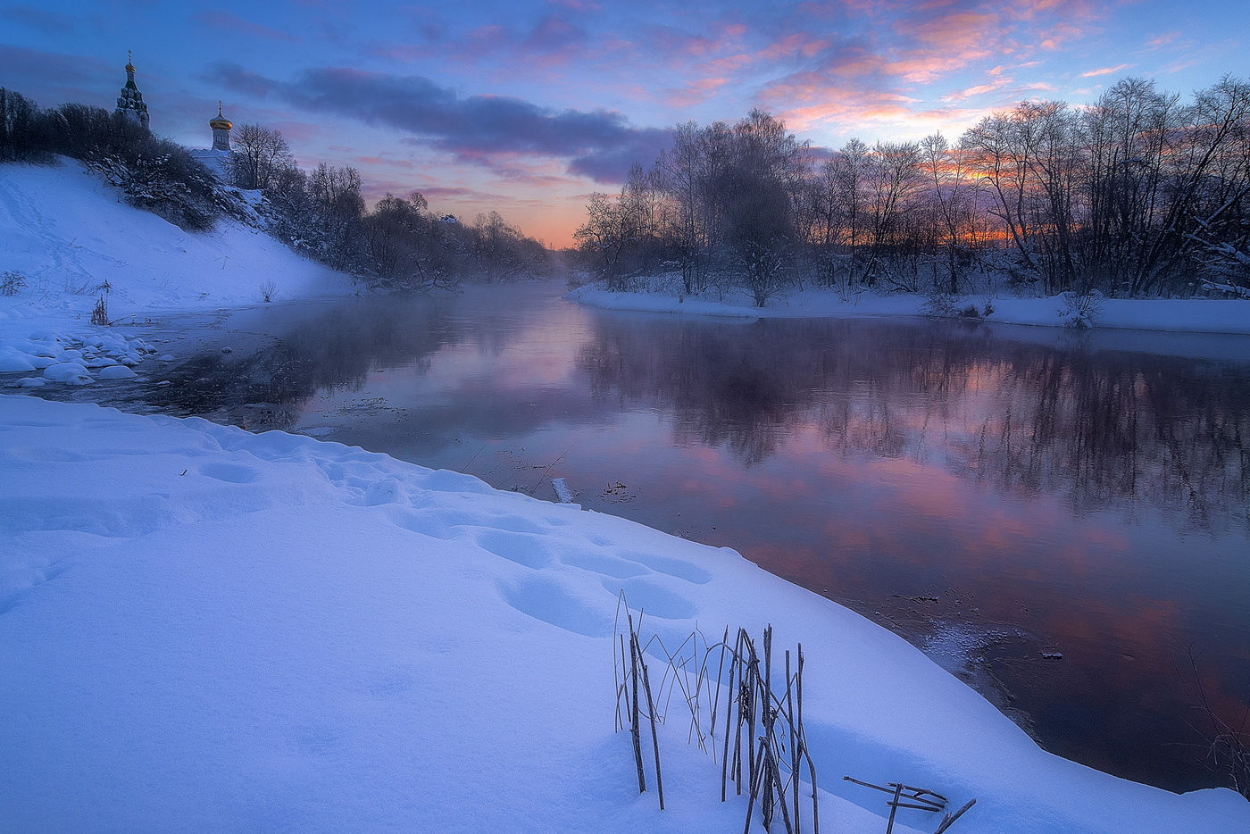 Warten auf die Dämmerung