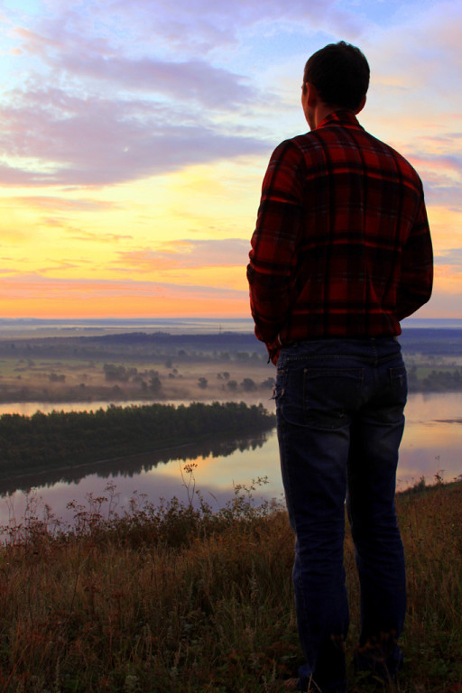 Warten auf die Sonne