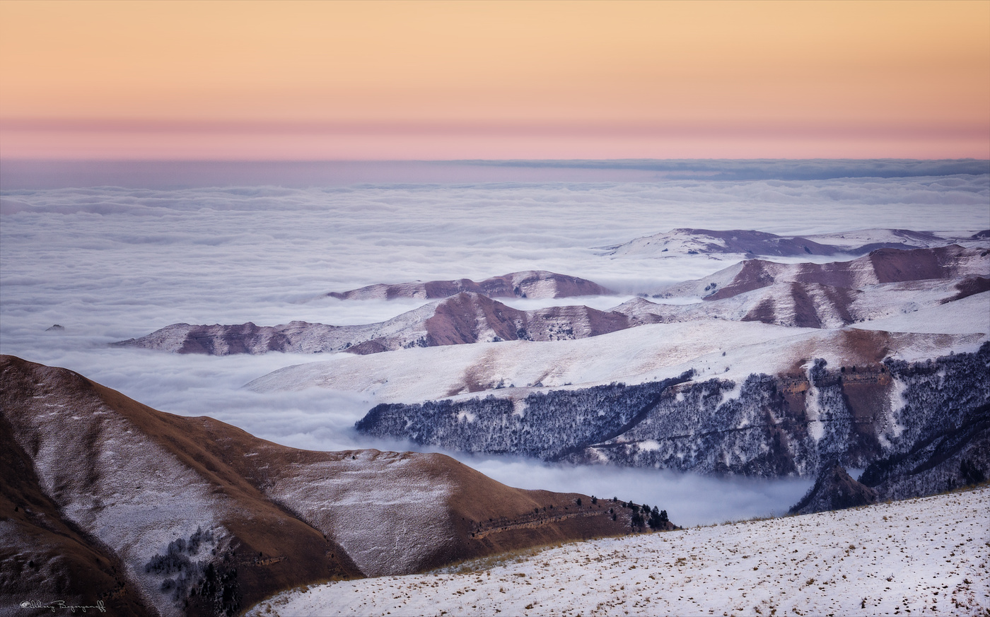 In den Himmel und nur Gespräche über ein Meer ...
