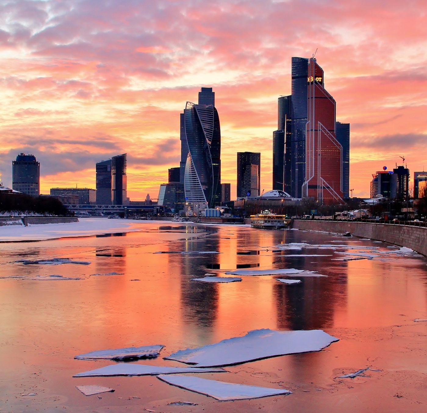 Mars-Sonnenuntergang