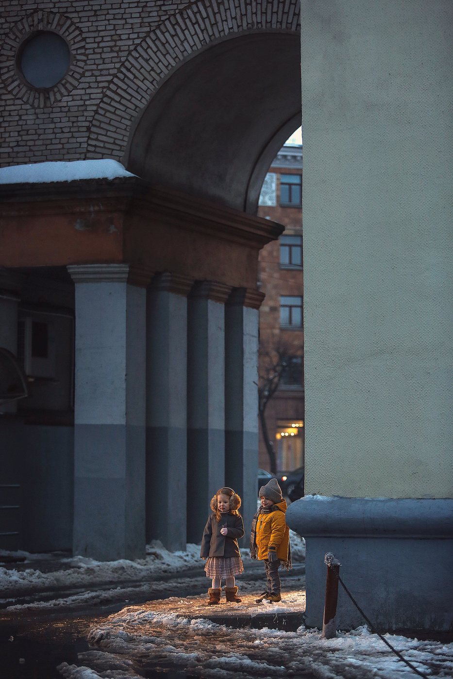 rutschig Straßen ...