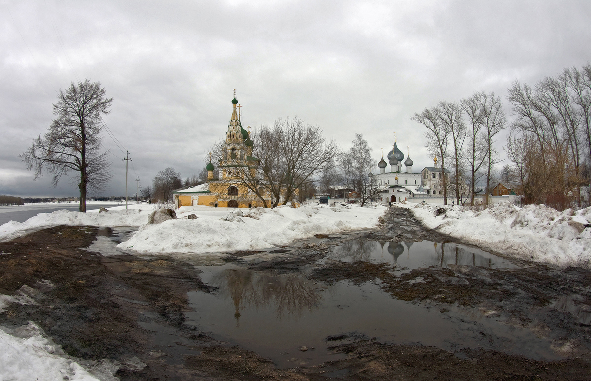 Season of schlechten Straßen
