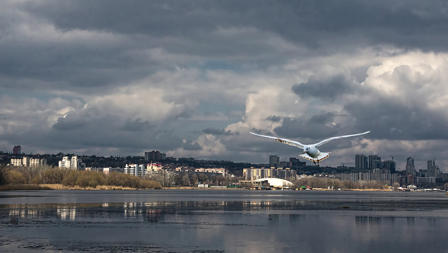 Warten auf die Wärme