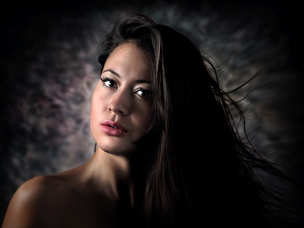 Porträt eines Mädchens ...