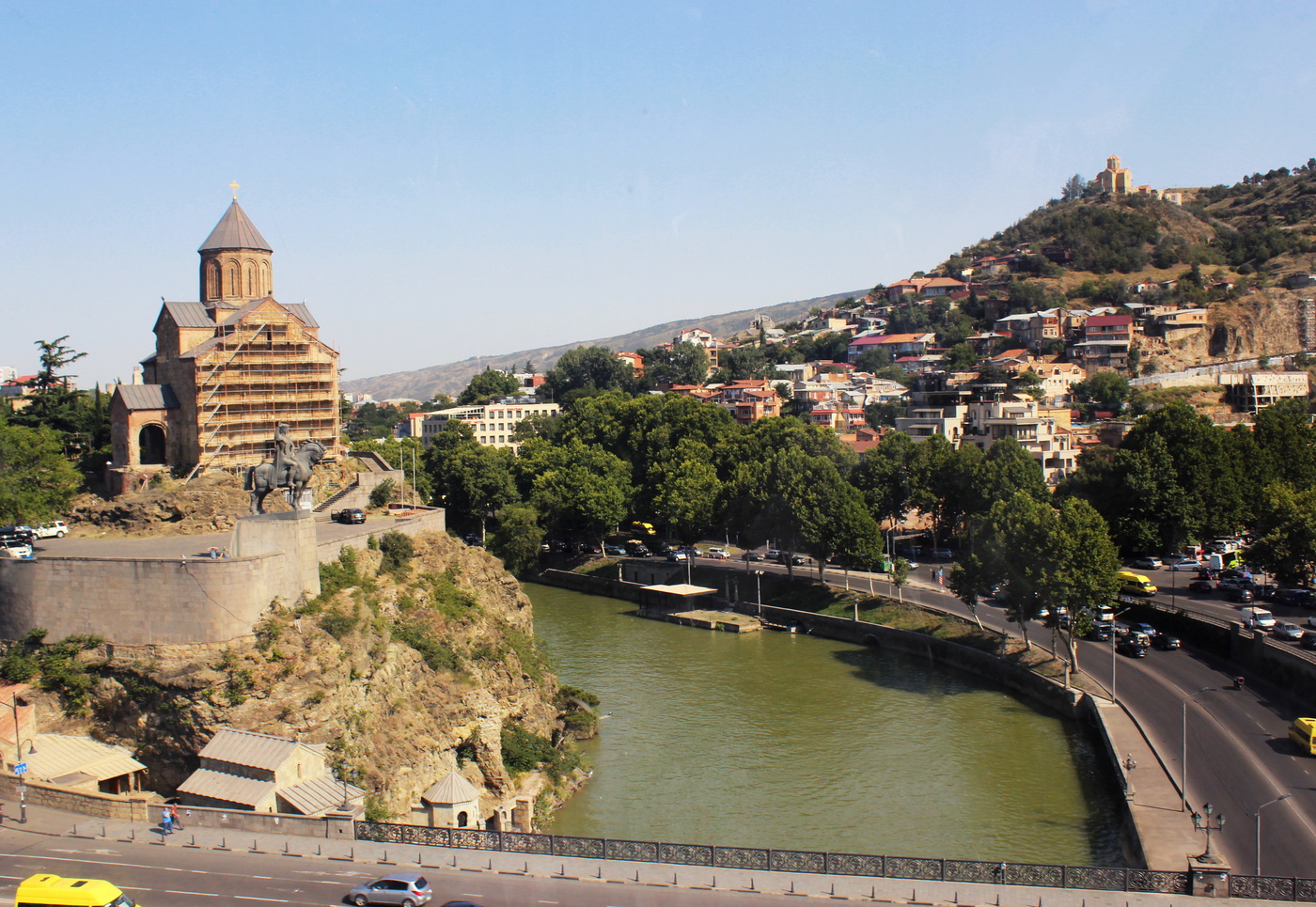 Ein aus der Vogelperspektive