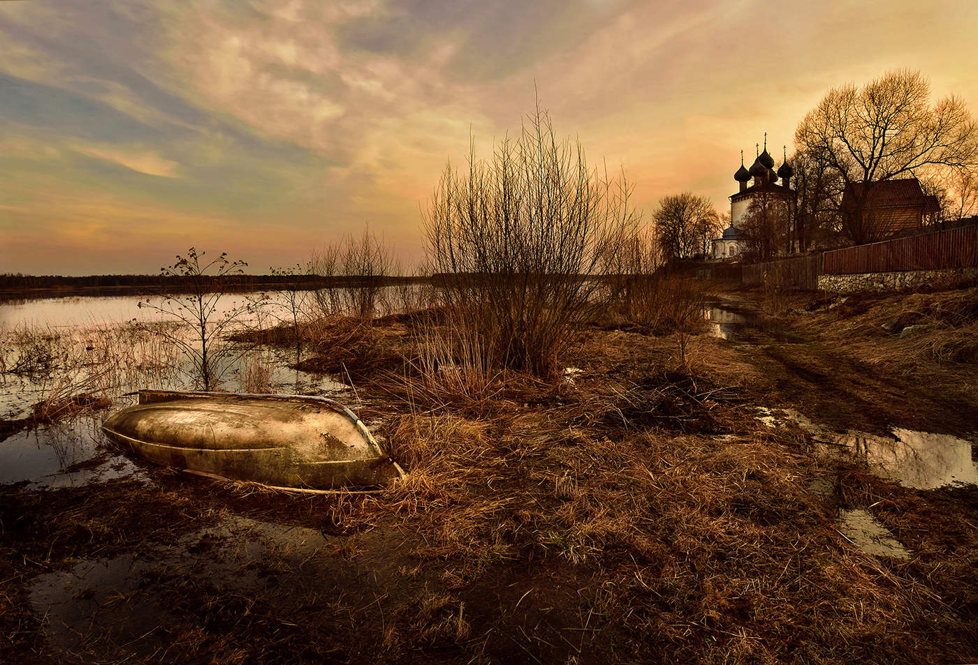 Season of schlechten Straßen