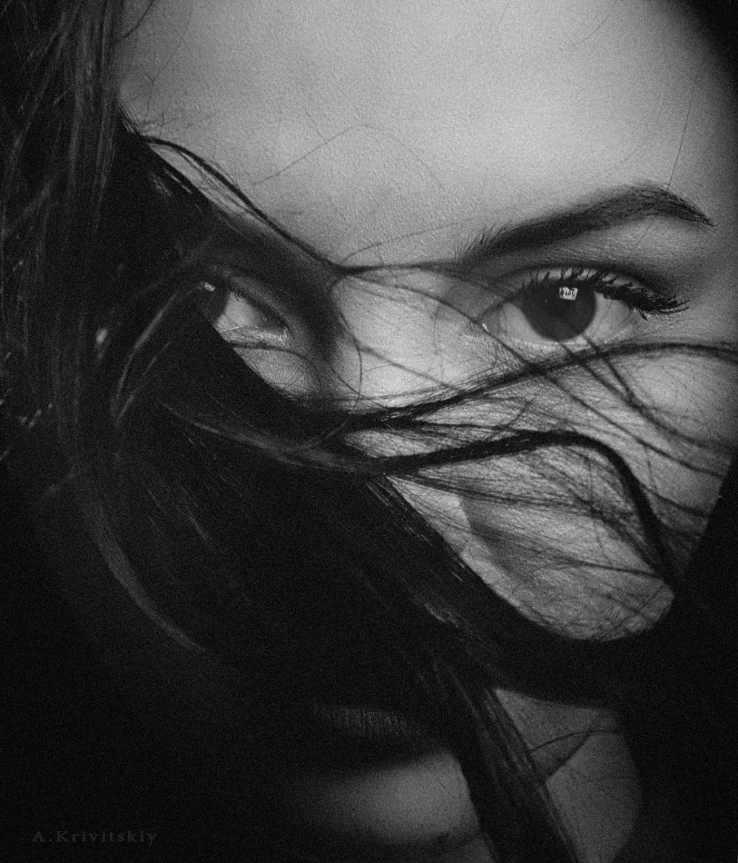 Portrait. Studio. Experiment. Photo theater.