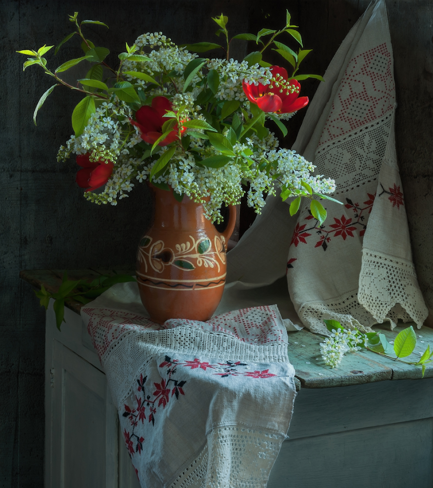 Frühling im alten Haus ...