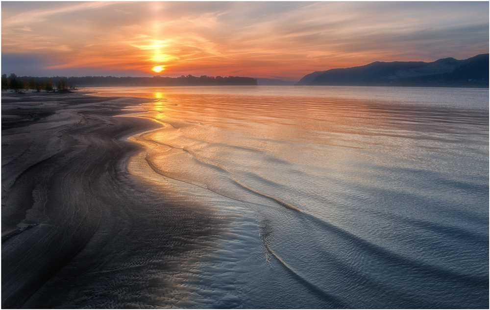 Morgen auf der Wolga