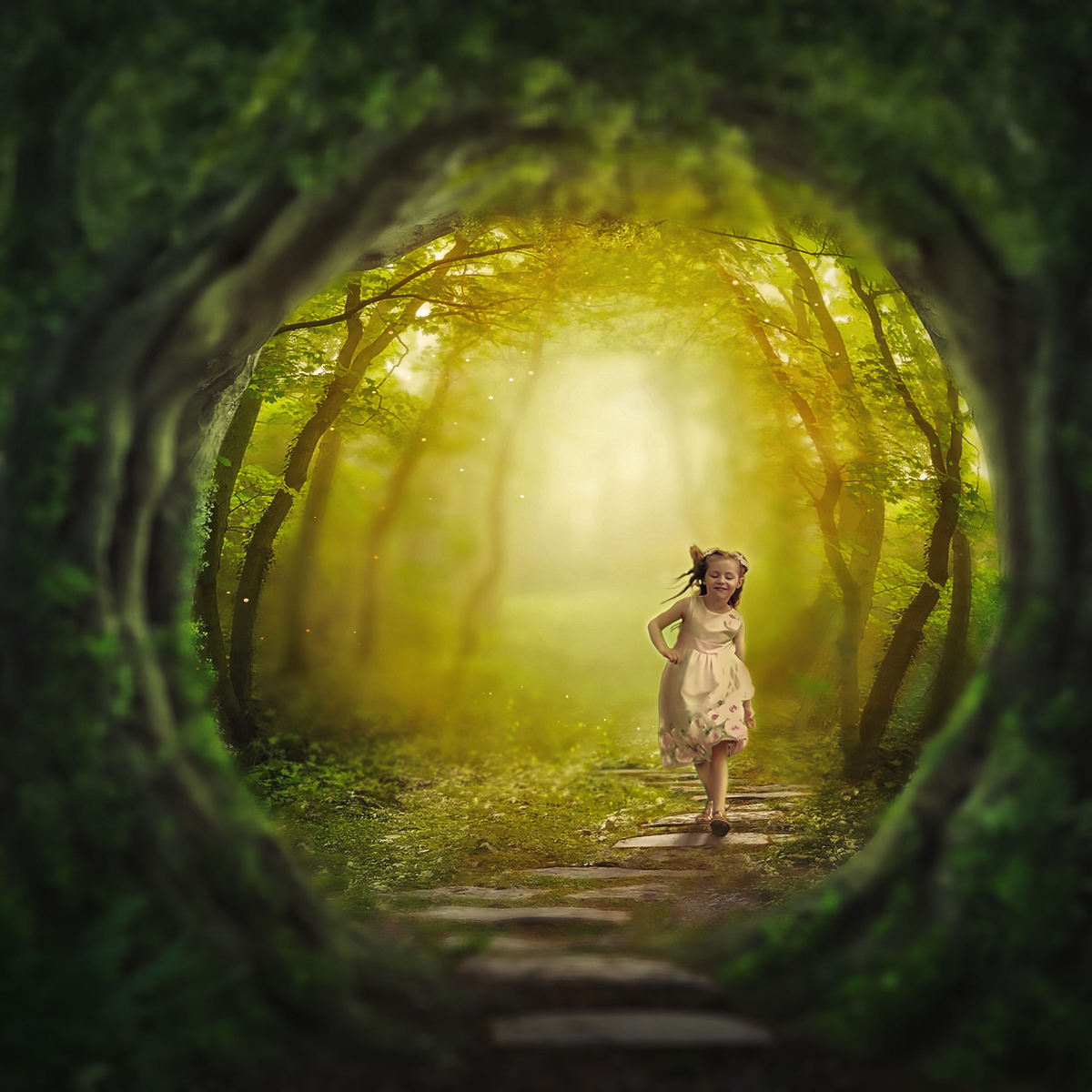 Dort, auf unbekannte Wege ...