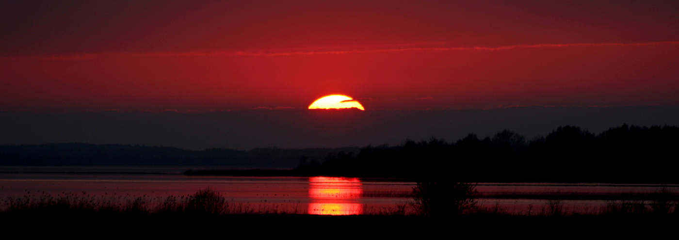 Sonnenuntergang Hand
