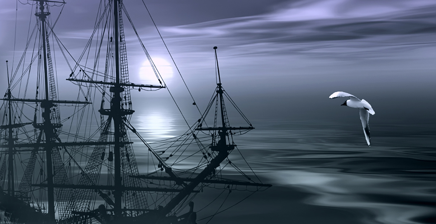 Schiffe zu verlassen ...