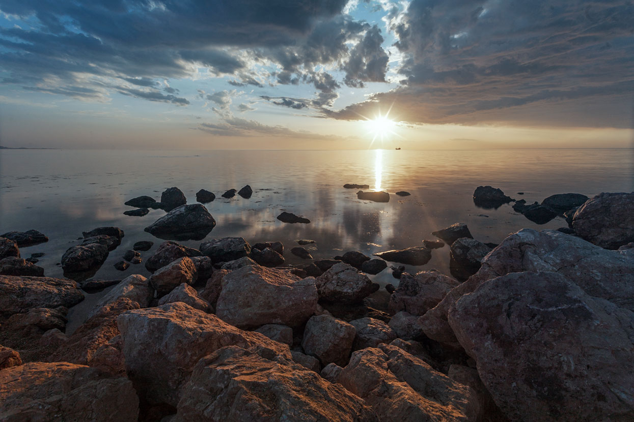 Abendstimmung am Meer