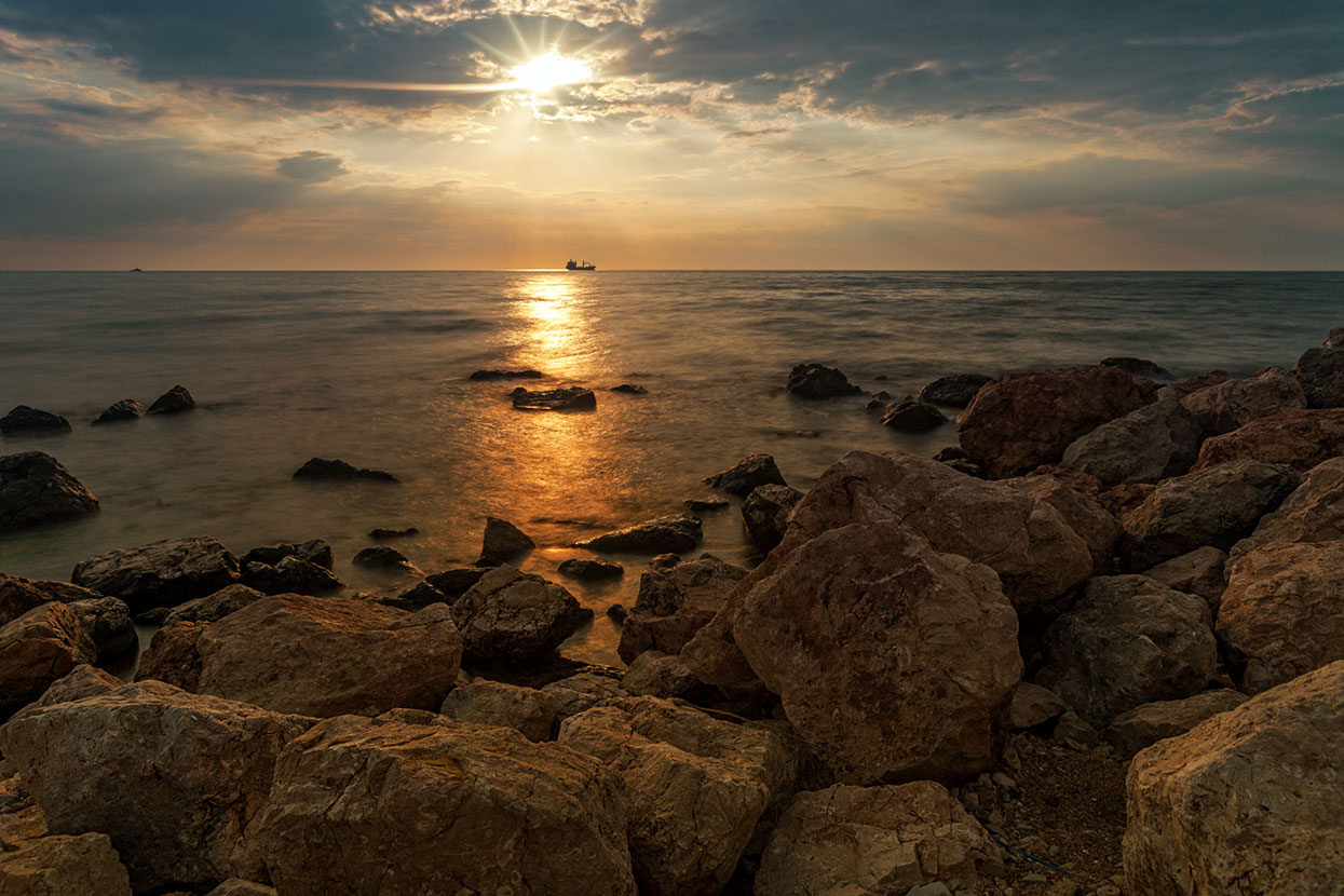 Abendstimmung am Meer