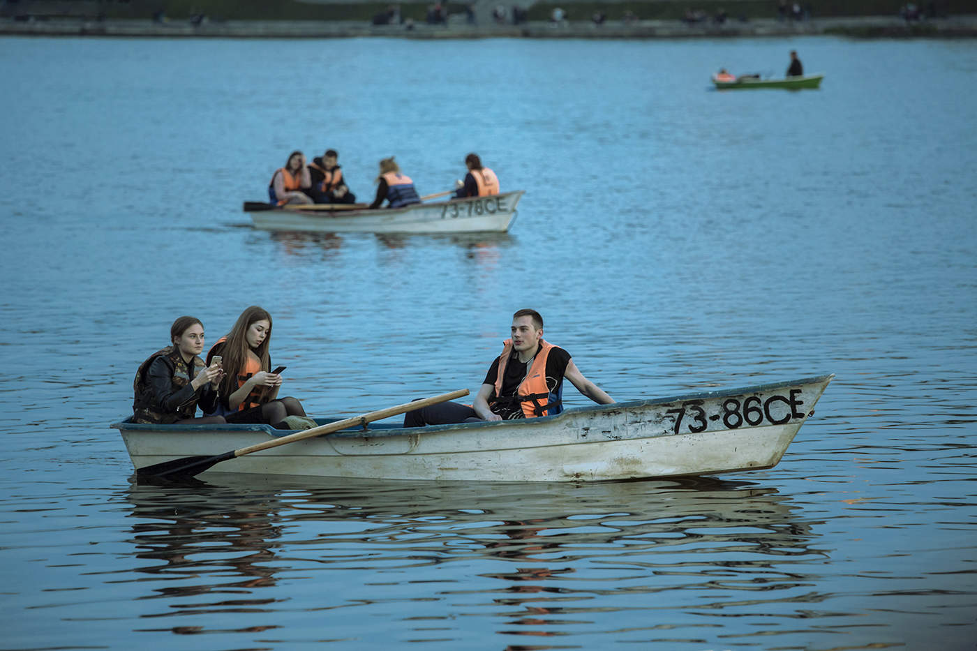 Ich ritt auf dem Boot