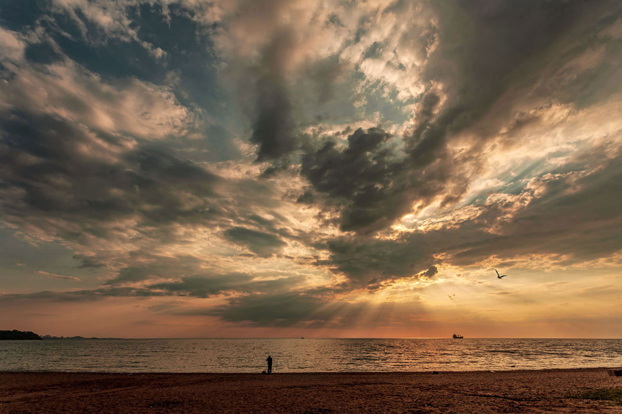 Abendstimmung am Meer