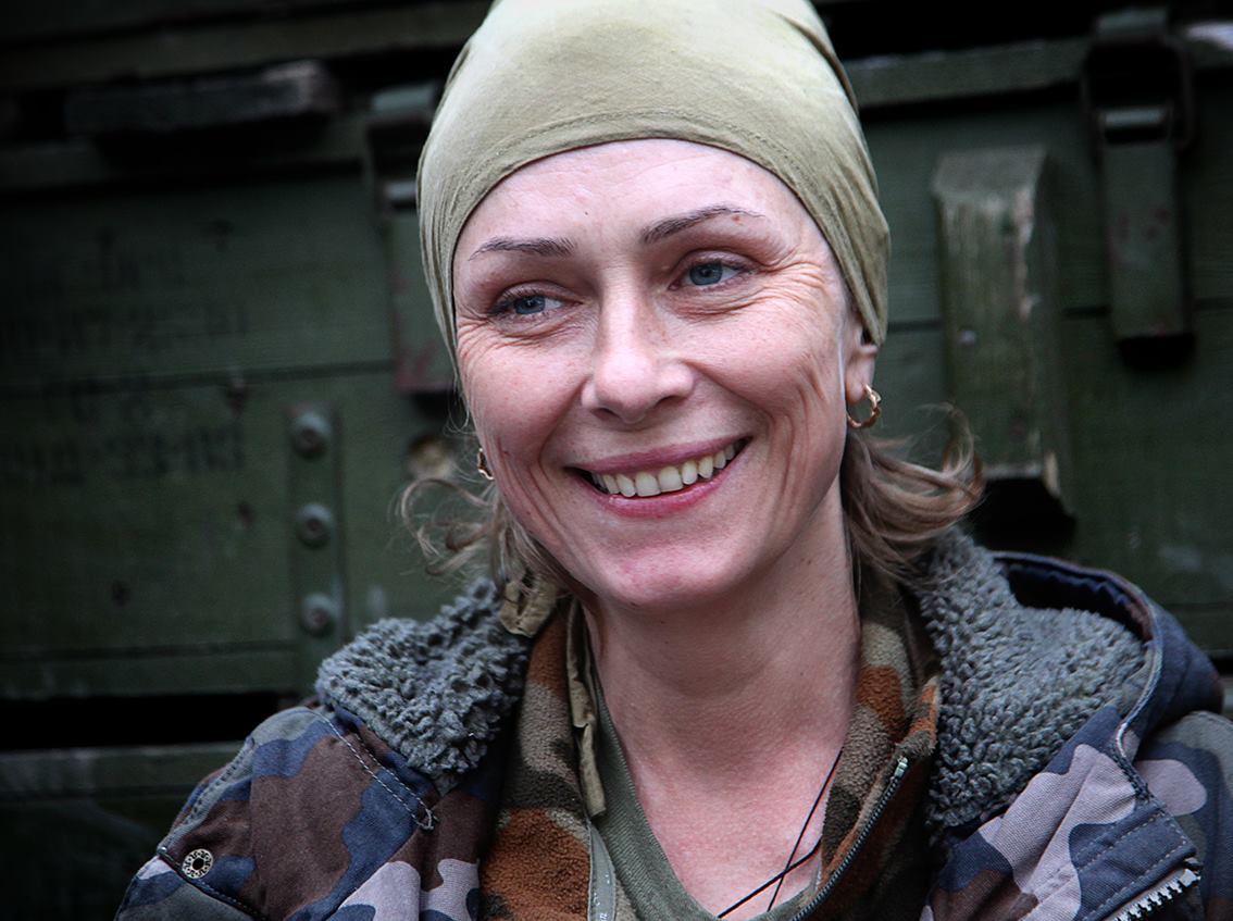 Der Krieg ist nicht das Gesicht einer Frau