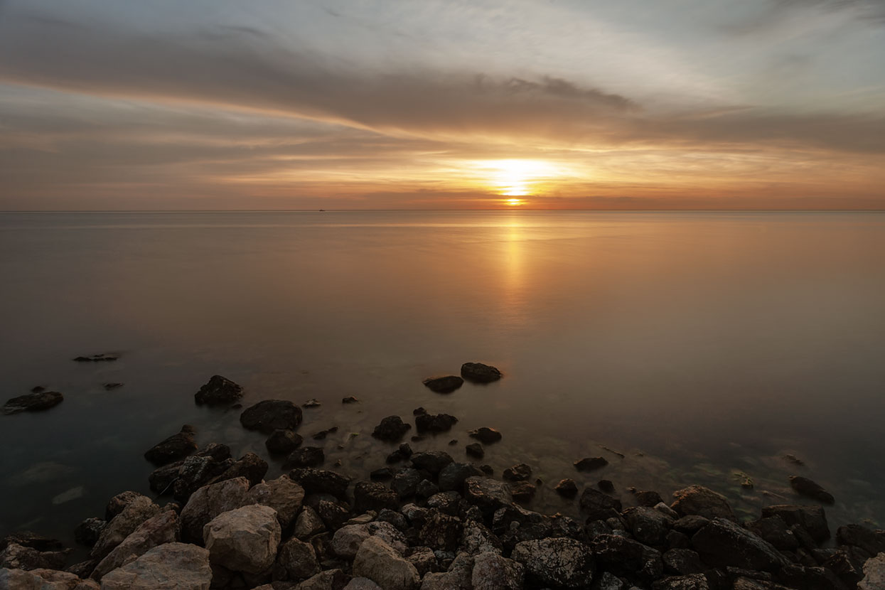 Abendstimmung am Meer