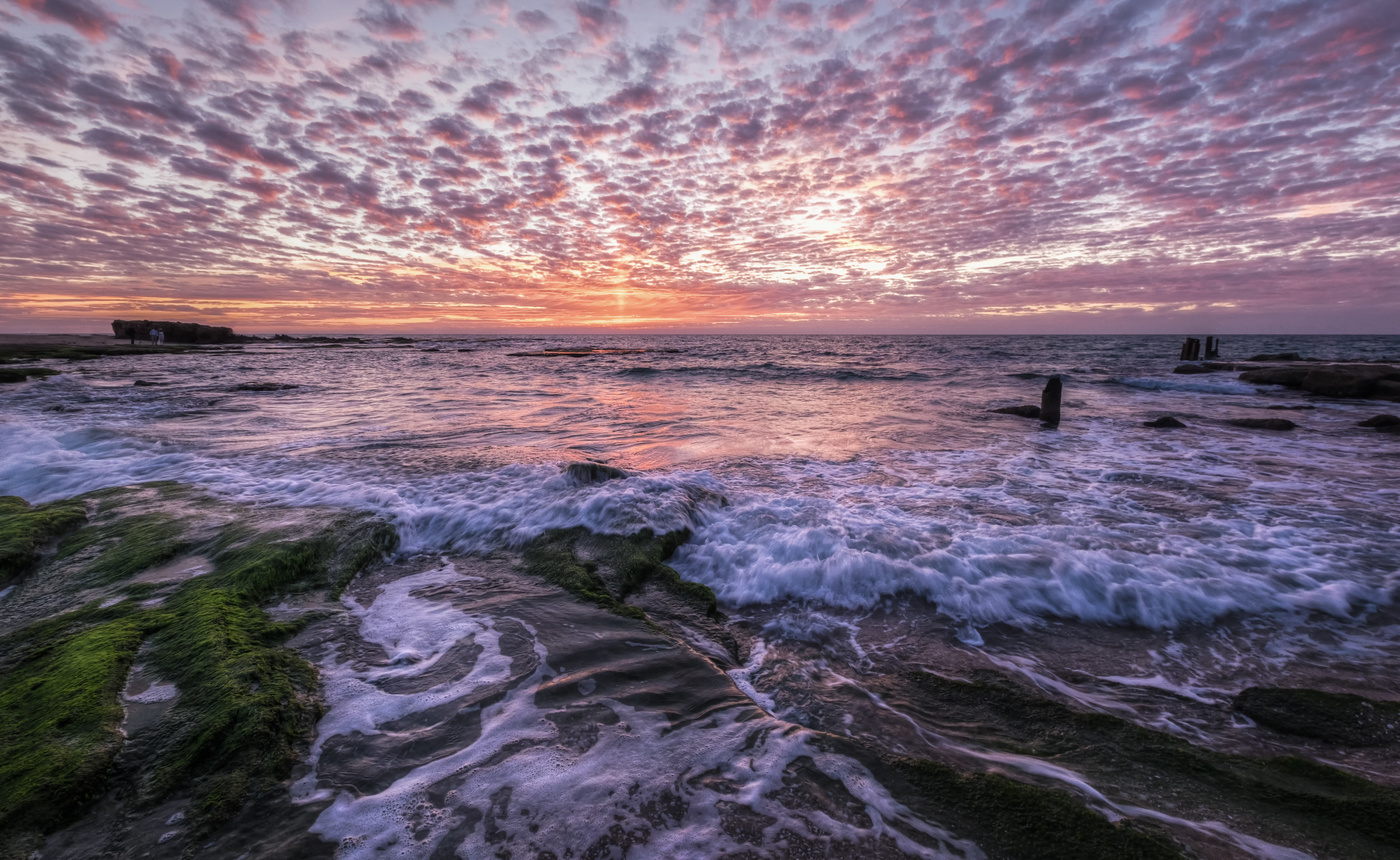 Farben des Sonnenuntergangs