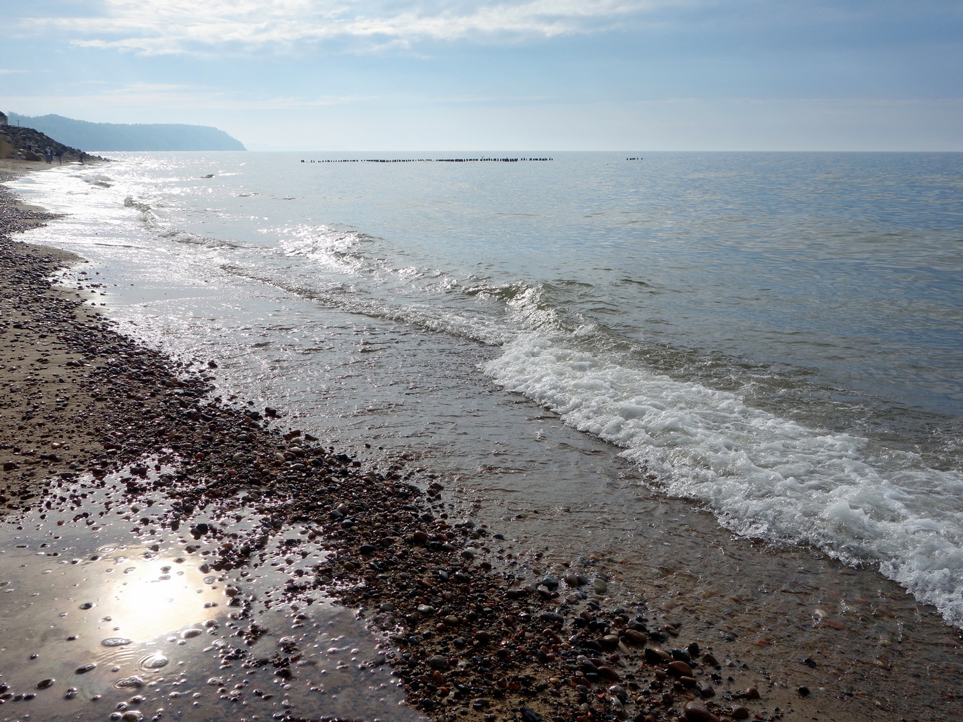 Ein wenig Sonne in kaltem Wasser