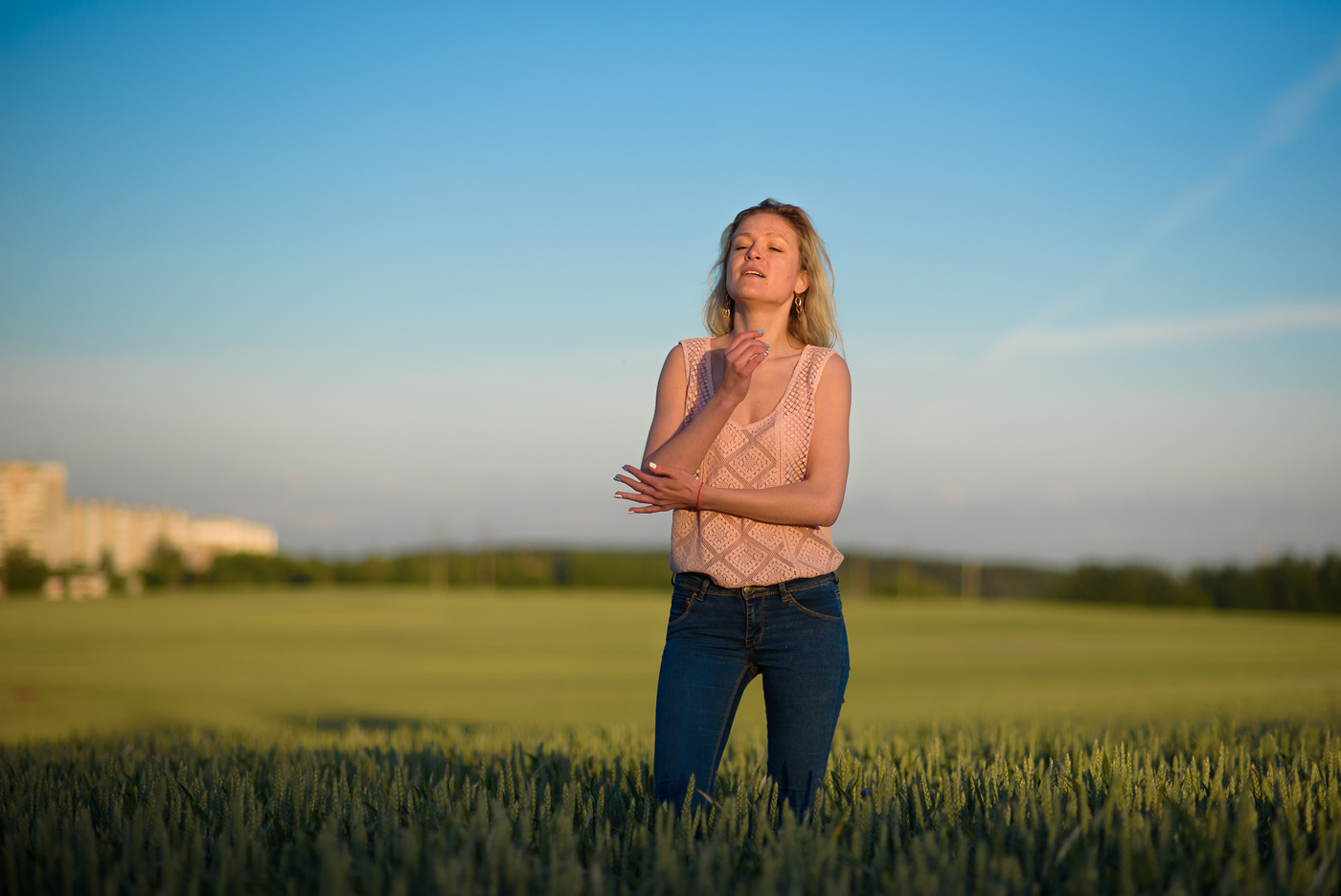 Die ersten Strahlen der Sonne