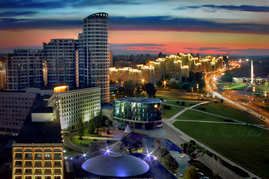 Symphony Abend Stadt