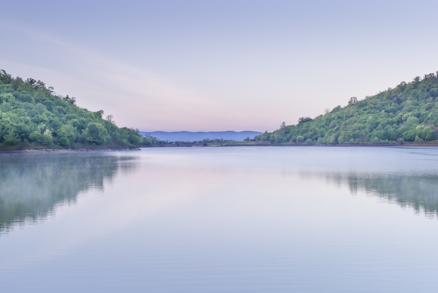 Dämmerung auf dem See