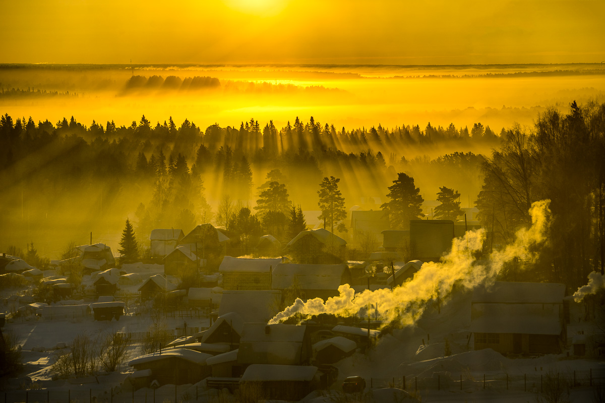 Ein frostiger Morgen