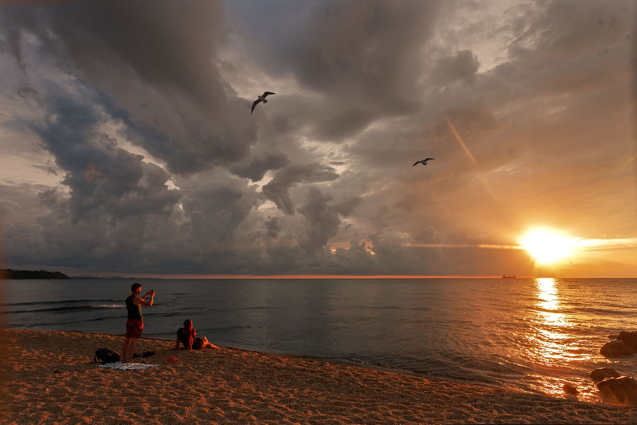 Provazhaya Sonnenuntergang