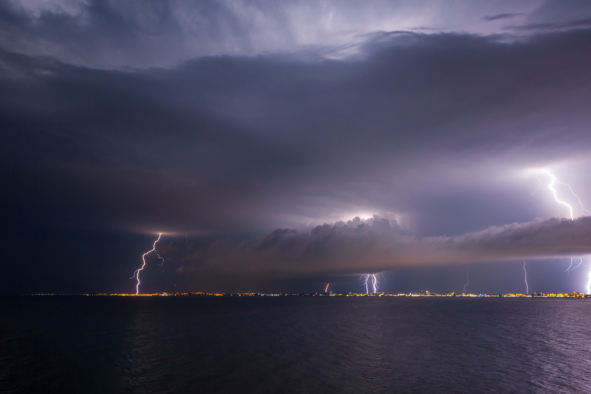 Es gab ein Gewitter ...