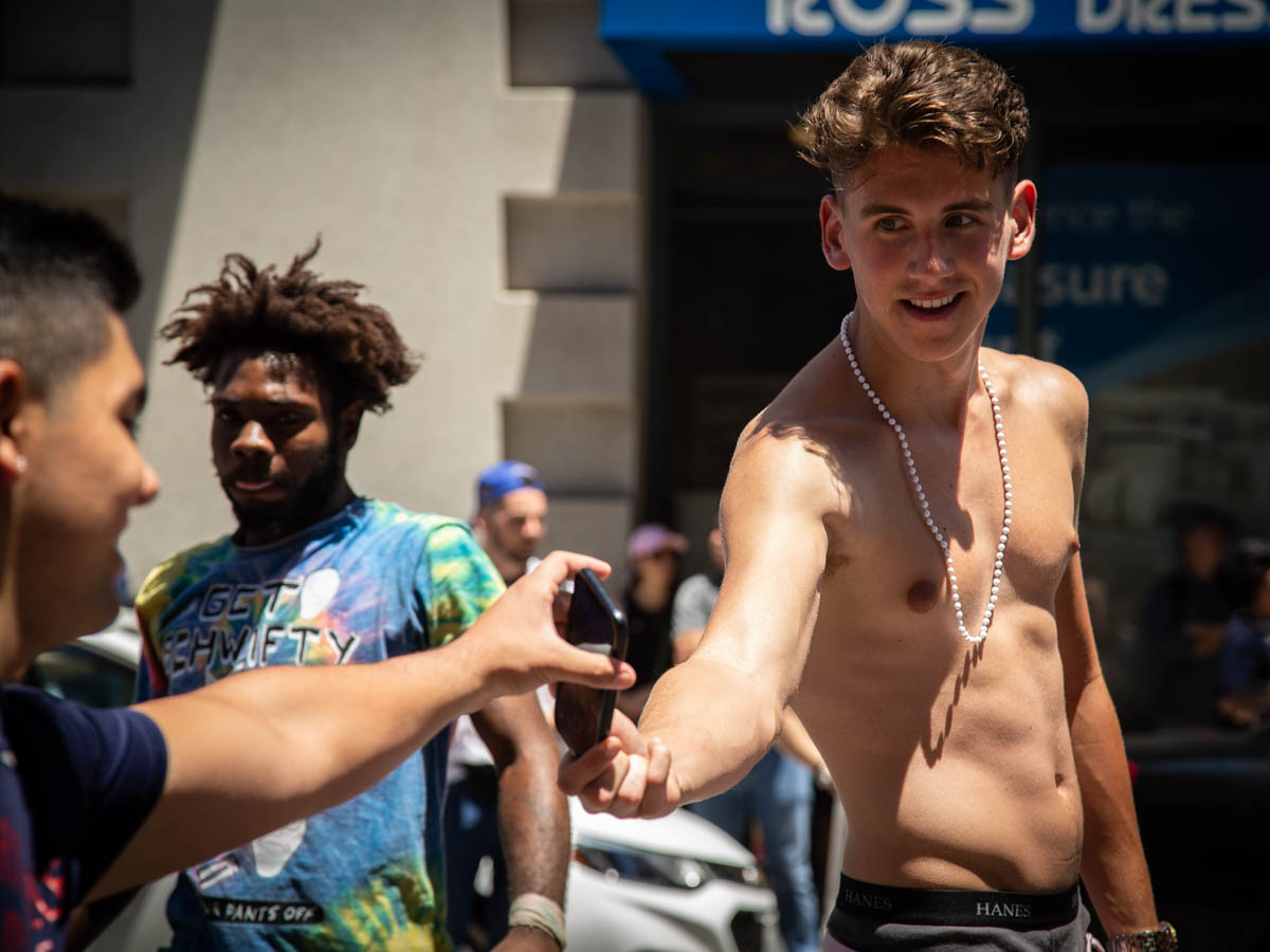 Nehmen Sie ein Foto von mir!