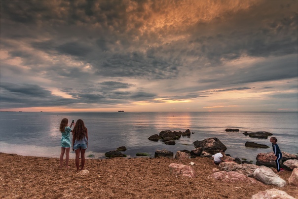 Abendstimmung am Meer