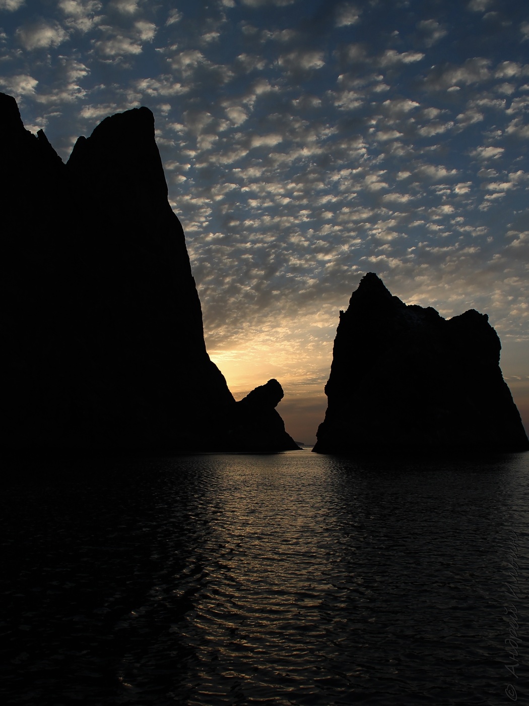 Morgen an der Golden Gate