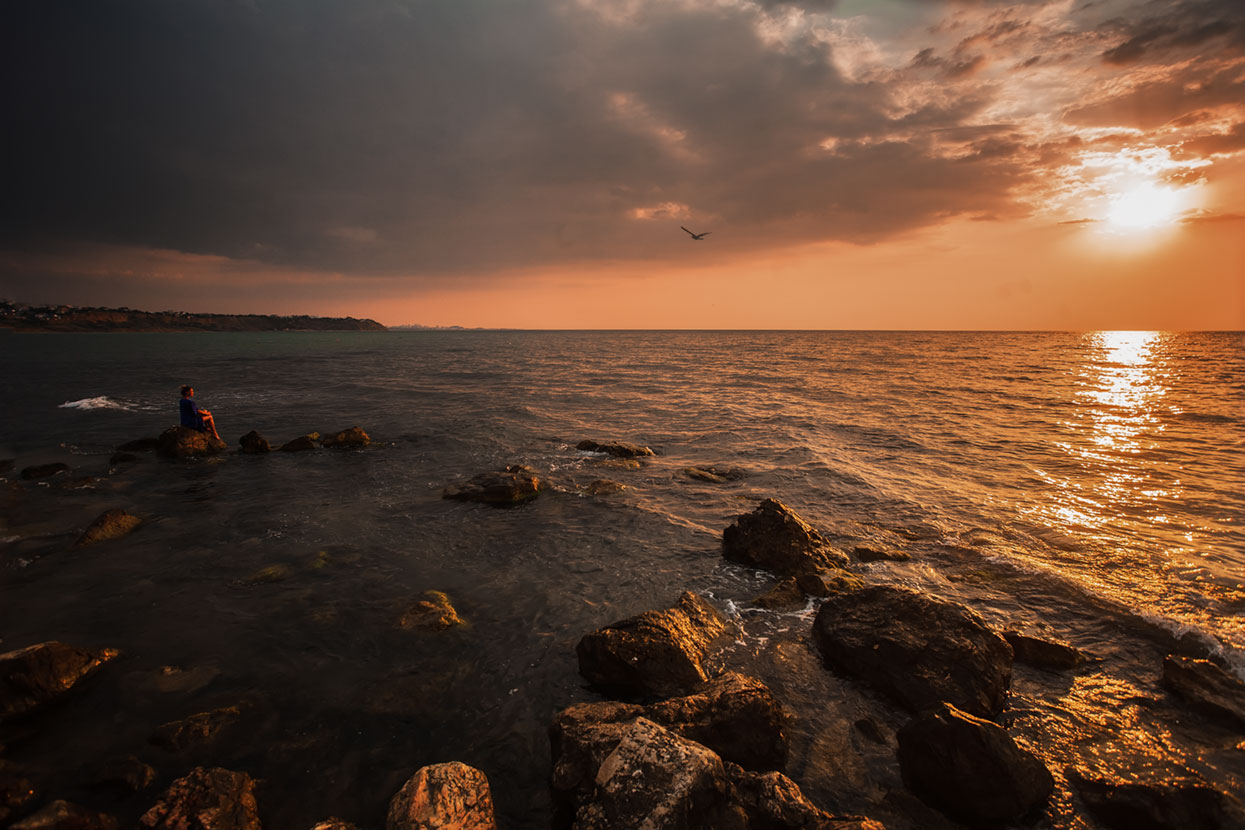 Provazhaya Sonnenuntergang