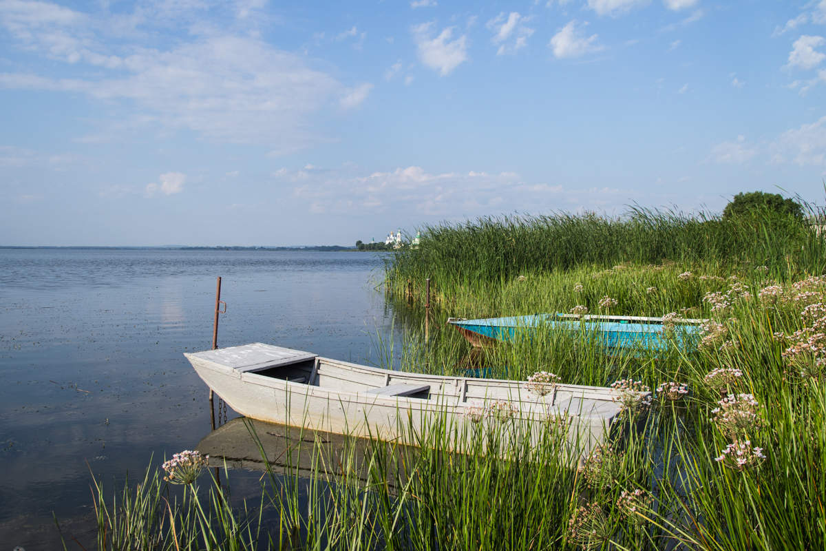 Am Morgen auf dem See
