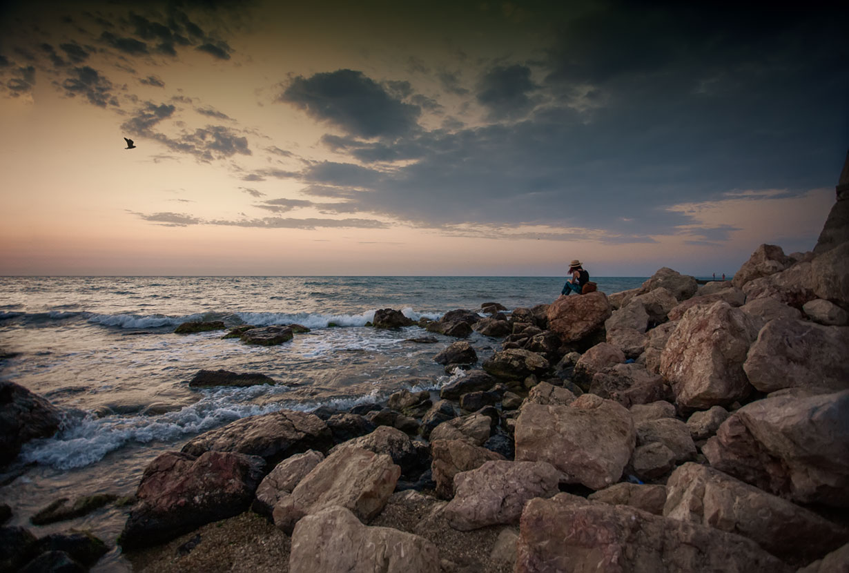 Abendstimmung am Meer