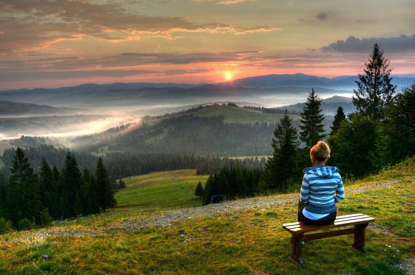 Bei einem Treffen ein neuer Tag