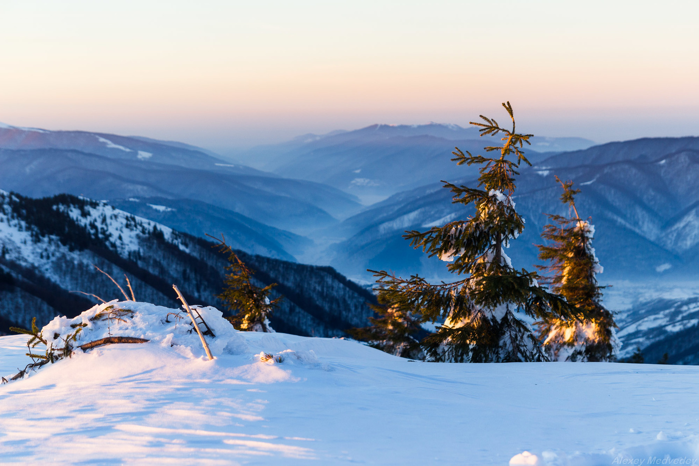 Morgen des 1. Januar