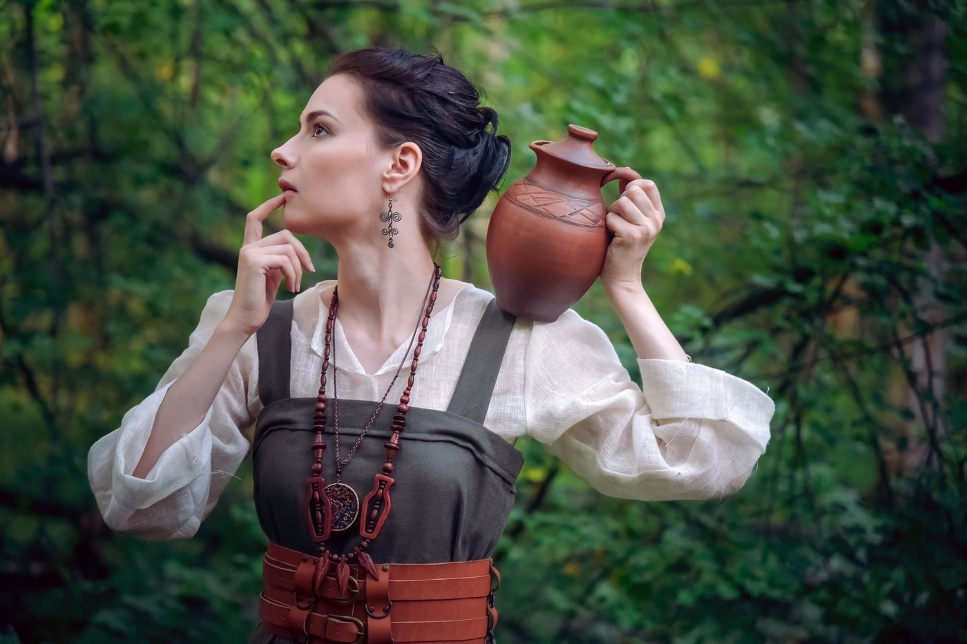 Das Mädchen mit dem Krug