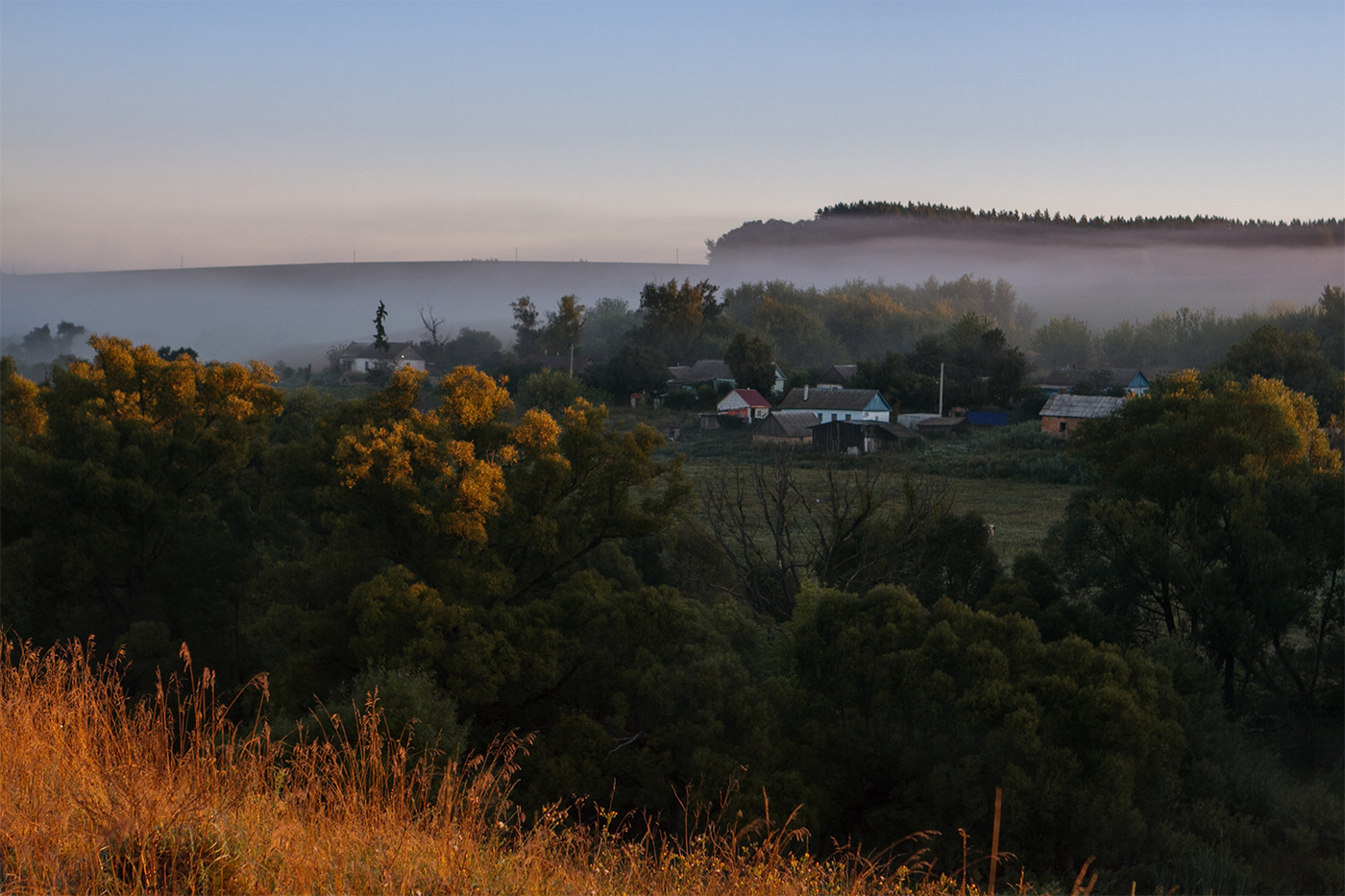 Im Dorf von meinem Großvater.