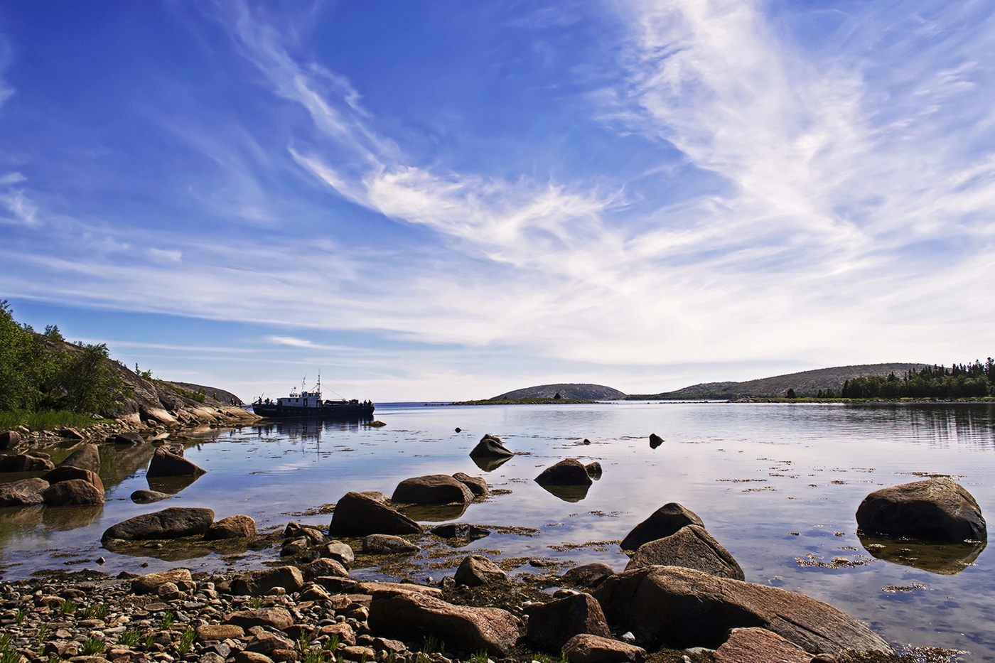 Unter dem blauen Himmel