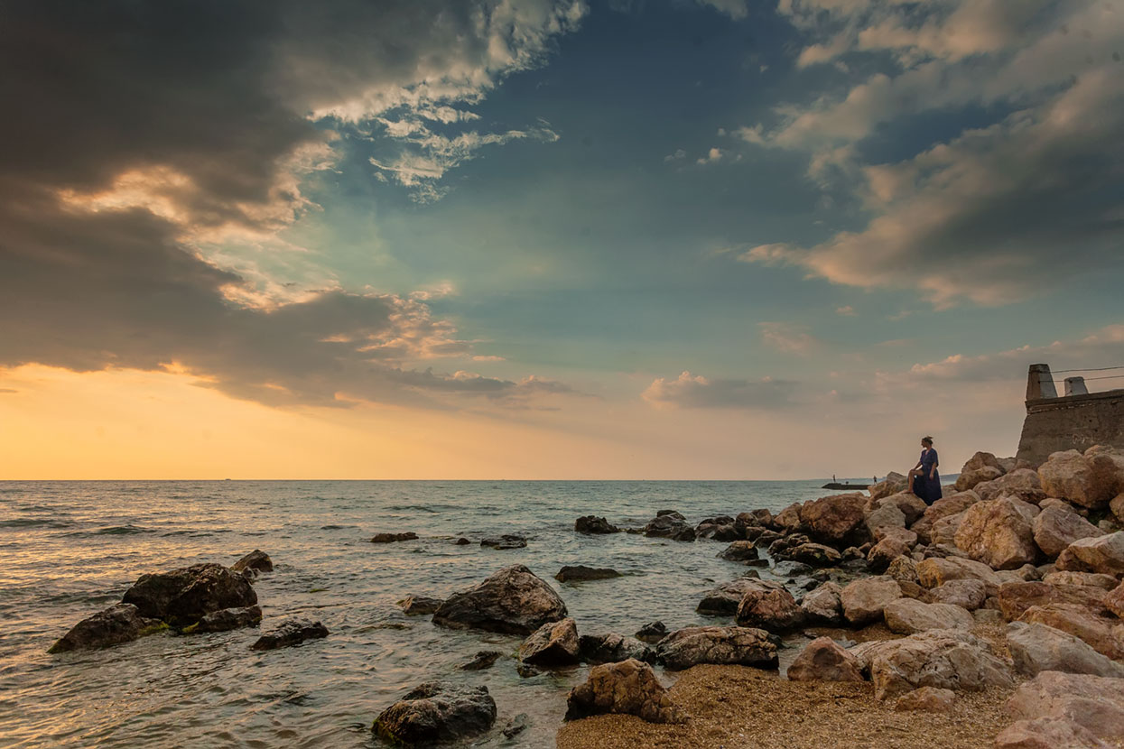 Abendstimmung am Meer