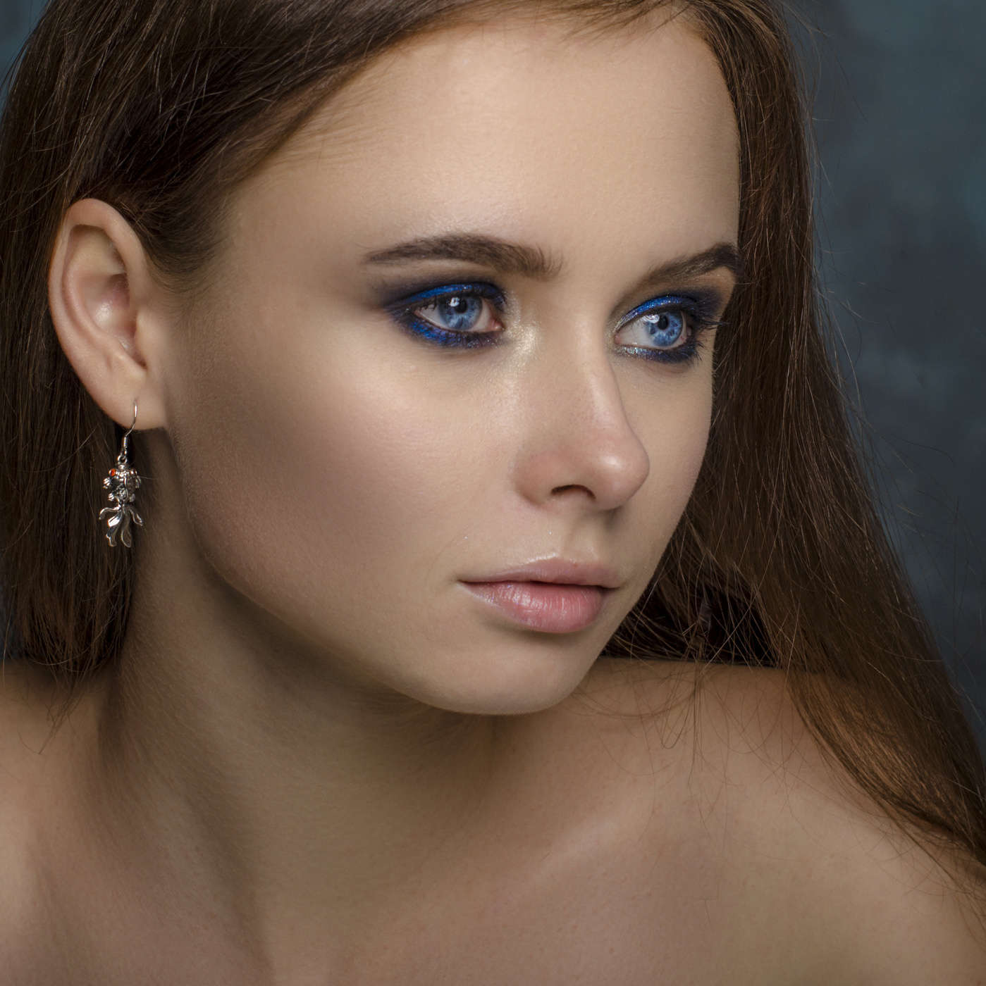 Auge Farbe des Himmels