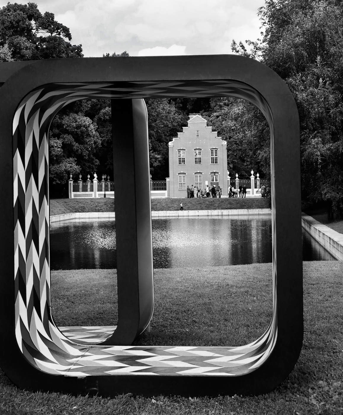 Außerhalb des Fensters